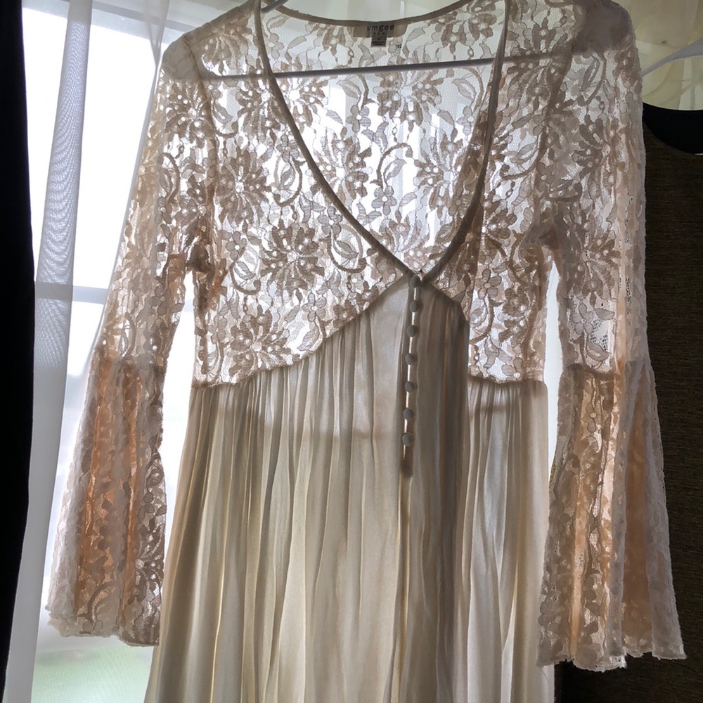 Umgee white lace dress